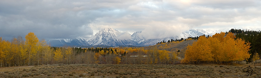 Gloomy Tetons