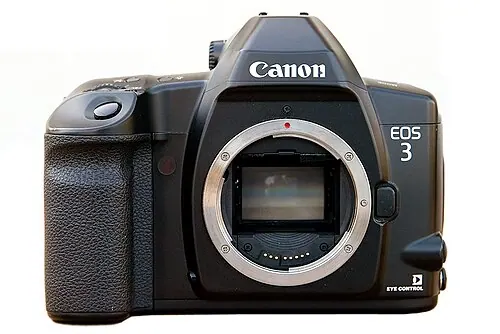 Canon EOS-3 camera