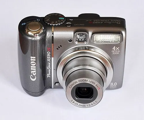 Canon PowerShot A590 IS camera