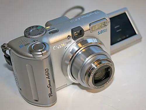 Canon PowerShot A610 camera
