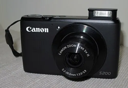 Canon PowerShot S200 camera