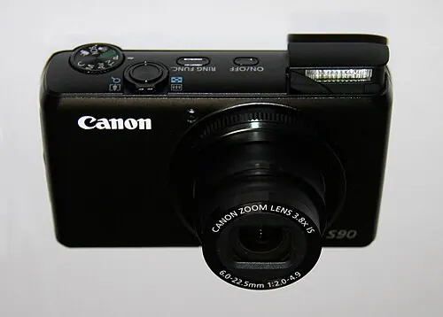 Canon PowerShot S90 camera