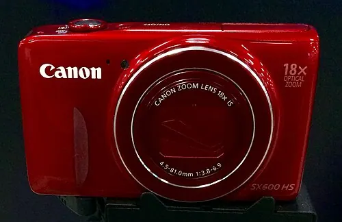 Canon PowerShot SX600 HS camera