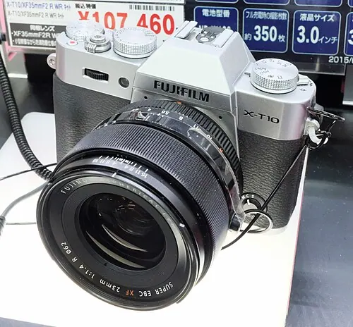 Fujifilm X-T10 camera