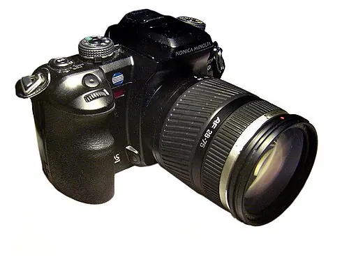 Konica Minolta Maxxum 7D camera
