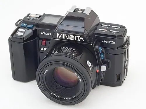 Minolta Maxxum 7000 camera