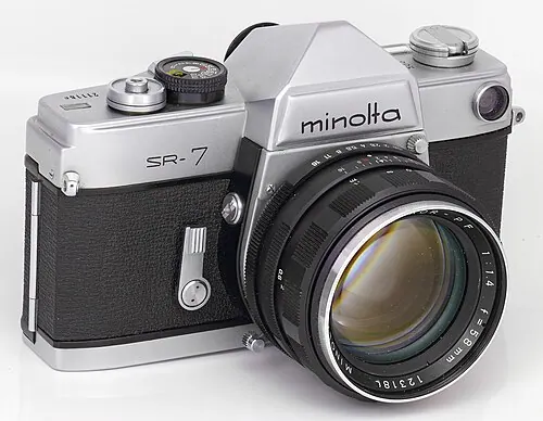 Minolta SR-7 camera