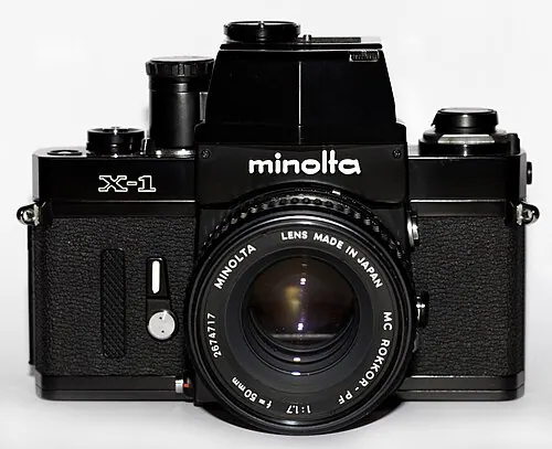 Minolta X-1 camera