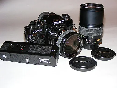 Minolta X-700 camera