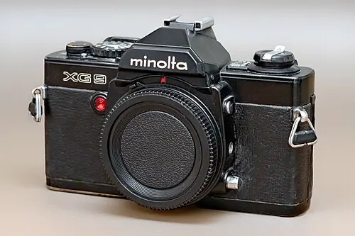 Minolta XG 9 camera