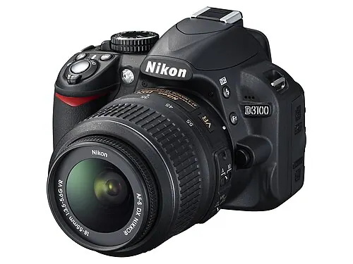 Nikon D3100 camera