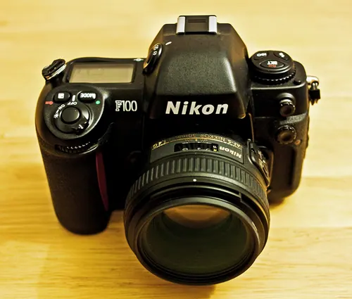 Nikon F100 camera