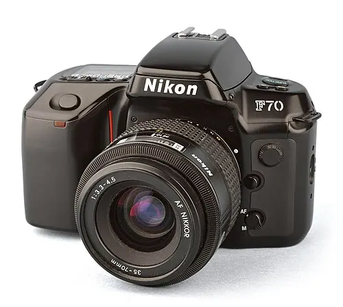 Nikon F70 camera