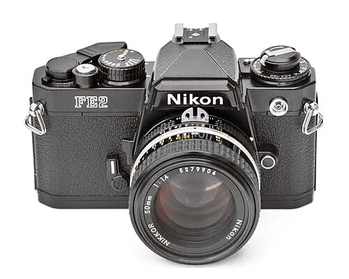 Nikon FE2 camera