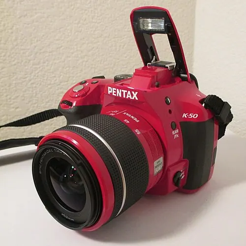 Pentax K-50 camera