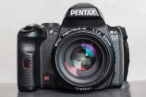 Pentax K-r camera