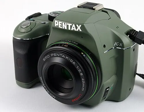 Pentax K-x camera