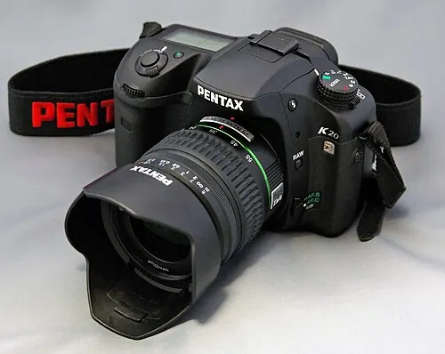 Pentax K20D camera