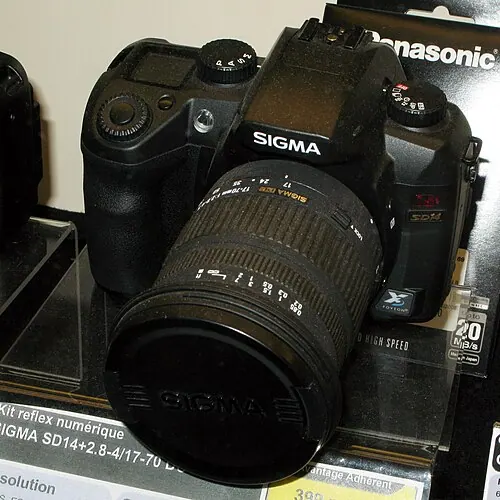 Sigma SD14 camera