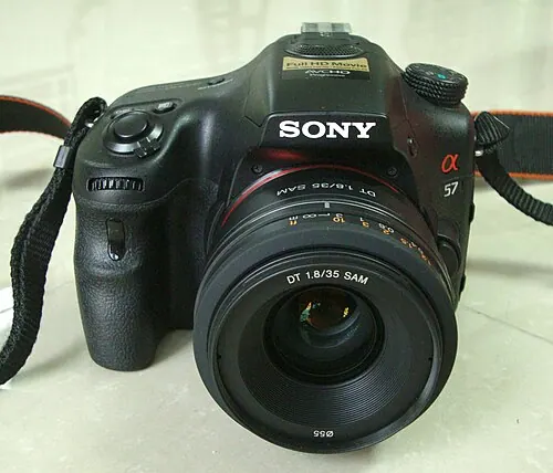 Sony Alpha 57 camera
