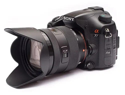 Sony Alpha 77 camera