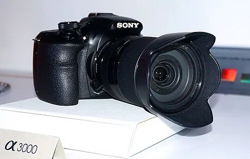 Sony α3000 camera